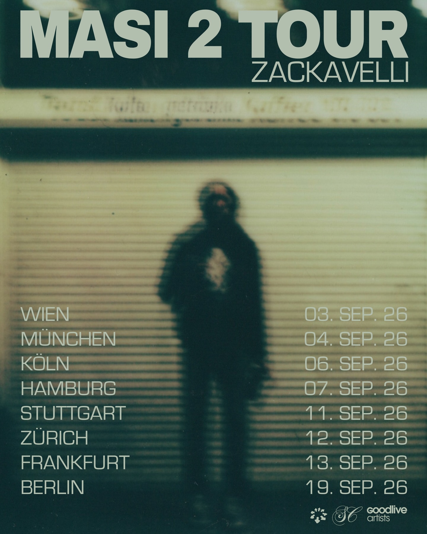 Zackavelli MASI 2 TOUR Poster 2026